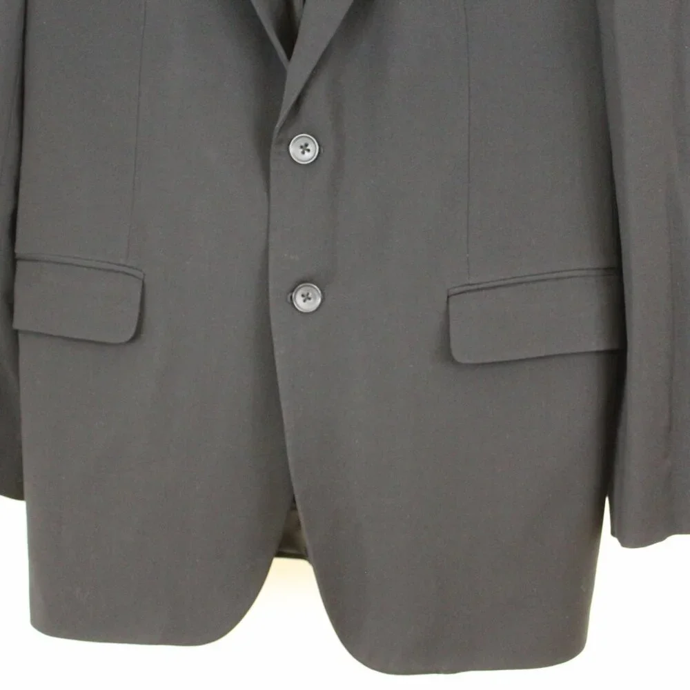 Banana Republic‎ Men’s Black Suit Jacket 42R Tailored Fit Double Vent